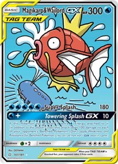 Magikarp & Wailord GX - 161/181 - Alternate Full Art - Ultra Rare